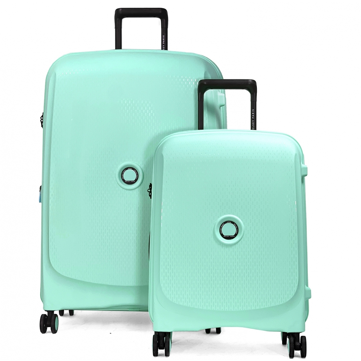 Delsey Lot 2 valises rigides Delsey Beaumont cabine 55cm et soute extensible 76cm TSA