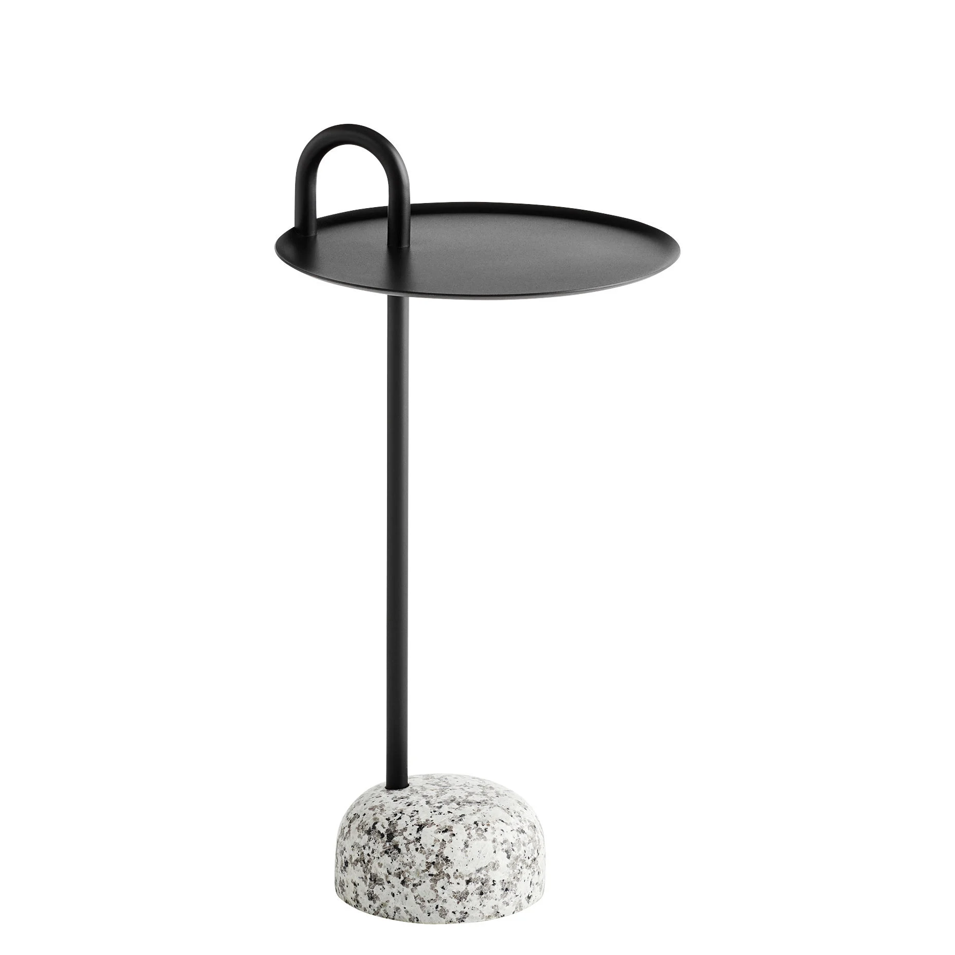 BOWLER - Table d'appoint métal | Noir