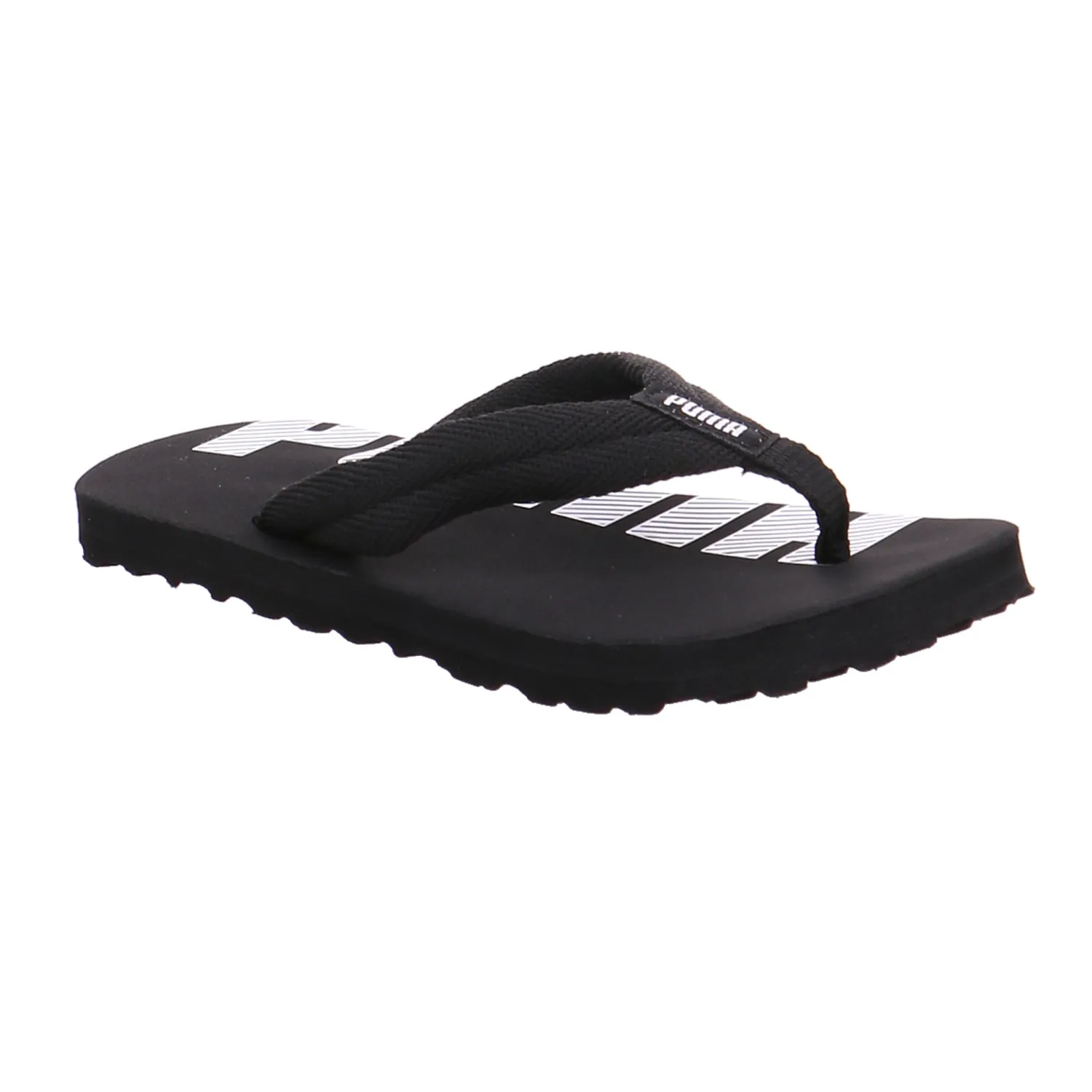 PUMA Badeschuhe Kinder Schwarz Synthetik