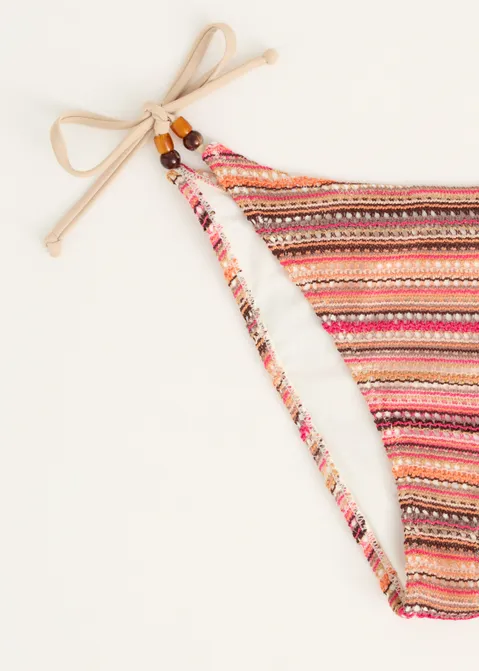 Bikini broekje met strepen assorti (ASSOR)