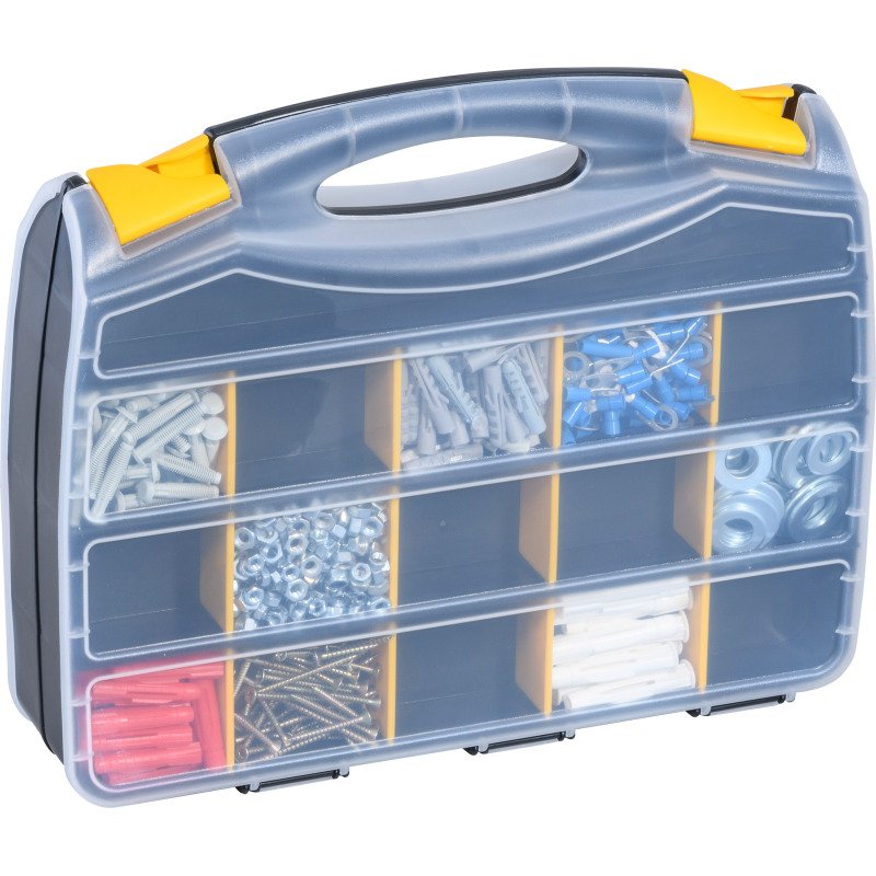 Organiseur de rangement double-face EuroPlus Duo 38/8-32 Allit H 9 x L 38 x P 31 cm