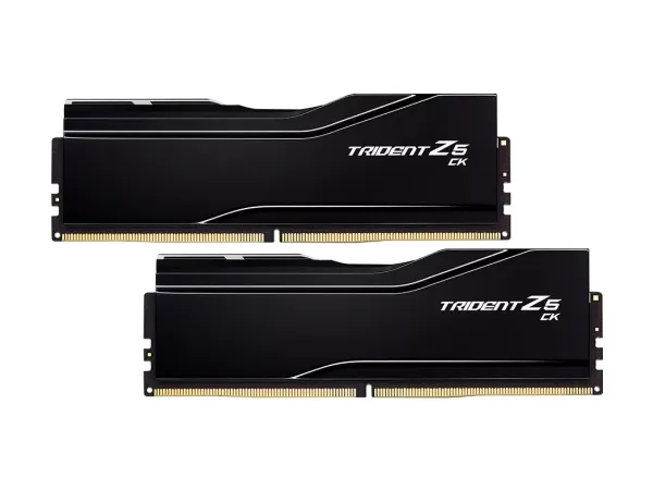 G.Skill Trident Z5 CK - DDR5 - sæt - 48 GB: 2 x 24 GB - DIMM 288-PIN - 8200 MT/s / PC5-65600 - CL40 - 1.4 V - ikke bufferet - ikke-ECC - glansfuld piano sort