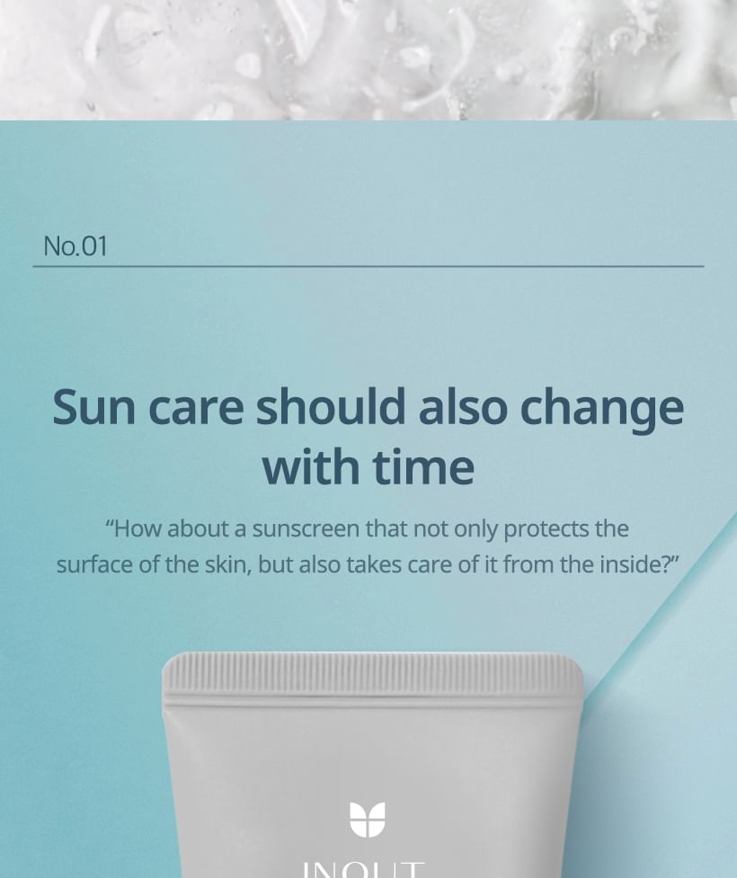 MIZON - Inout Dagelijkse Verzachtende Zonnebrandcrème