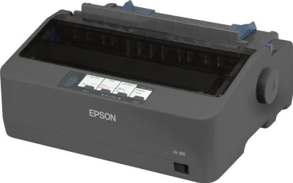 Epson LQ 350 - Printer - S/H - dot-matrix - 24 pin - op til 347 tegn/sek. - parallel, USB 2.0, seriel