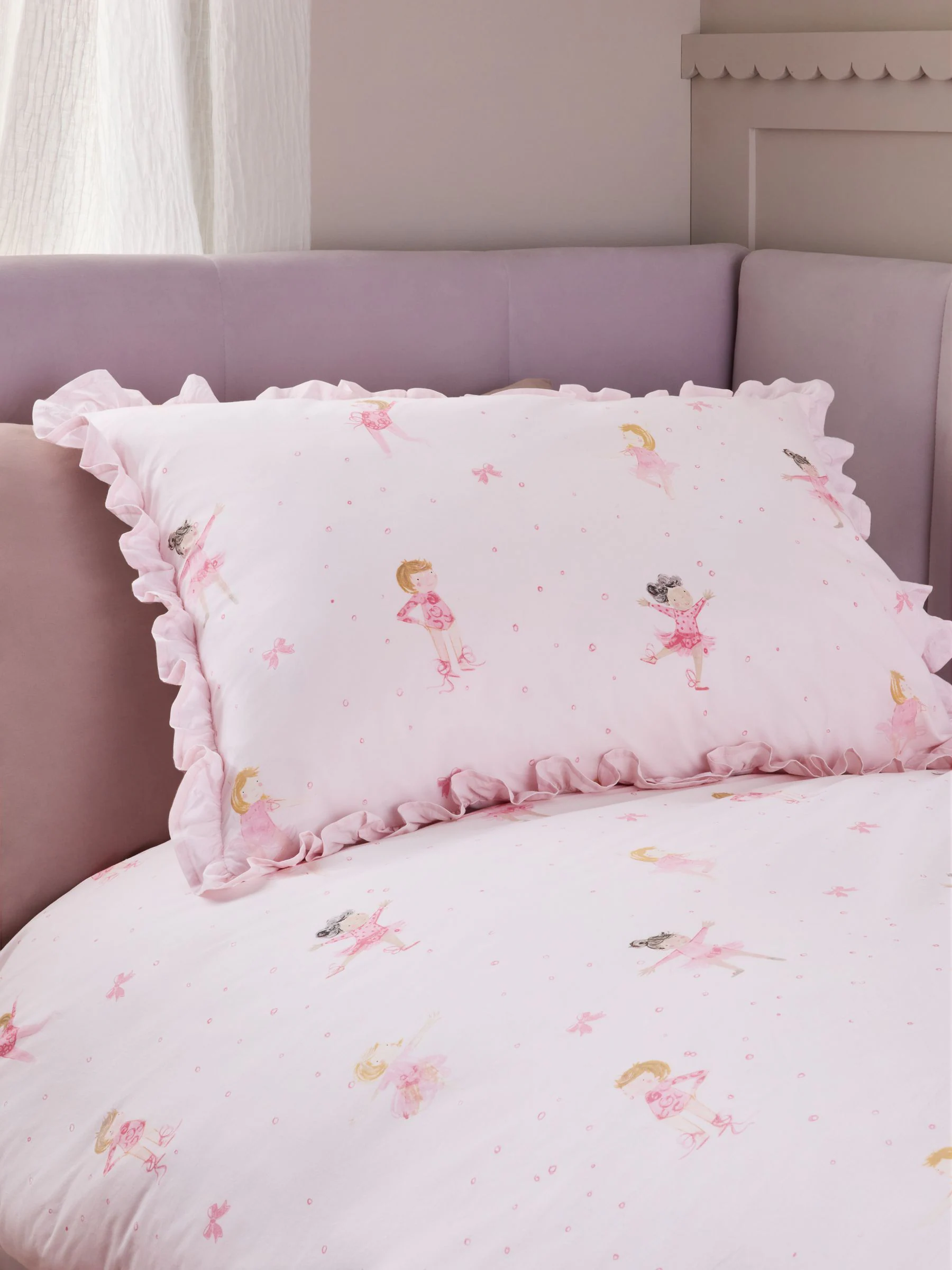 Superzachte 100% katoenen percale set van 200-draads dekbedovertrek en kussensloop