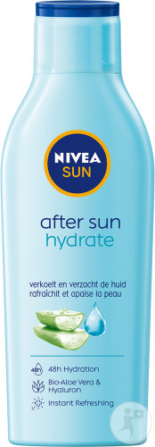 Nivea Sun After Sun Hydrate Lait Après-Soleil Rafraîchissant 48h Hydratation 200ml