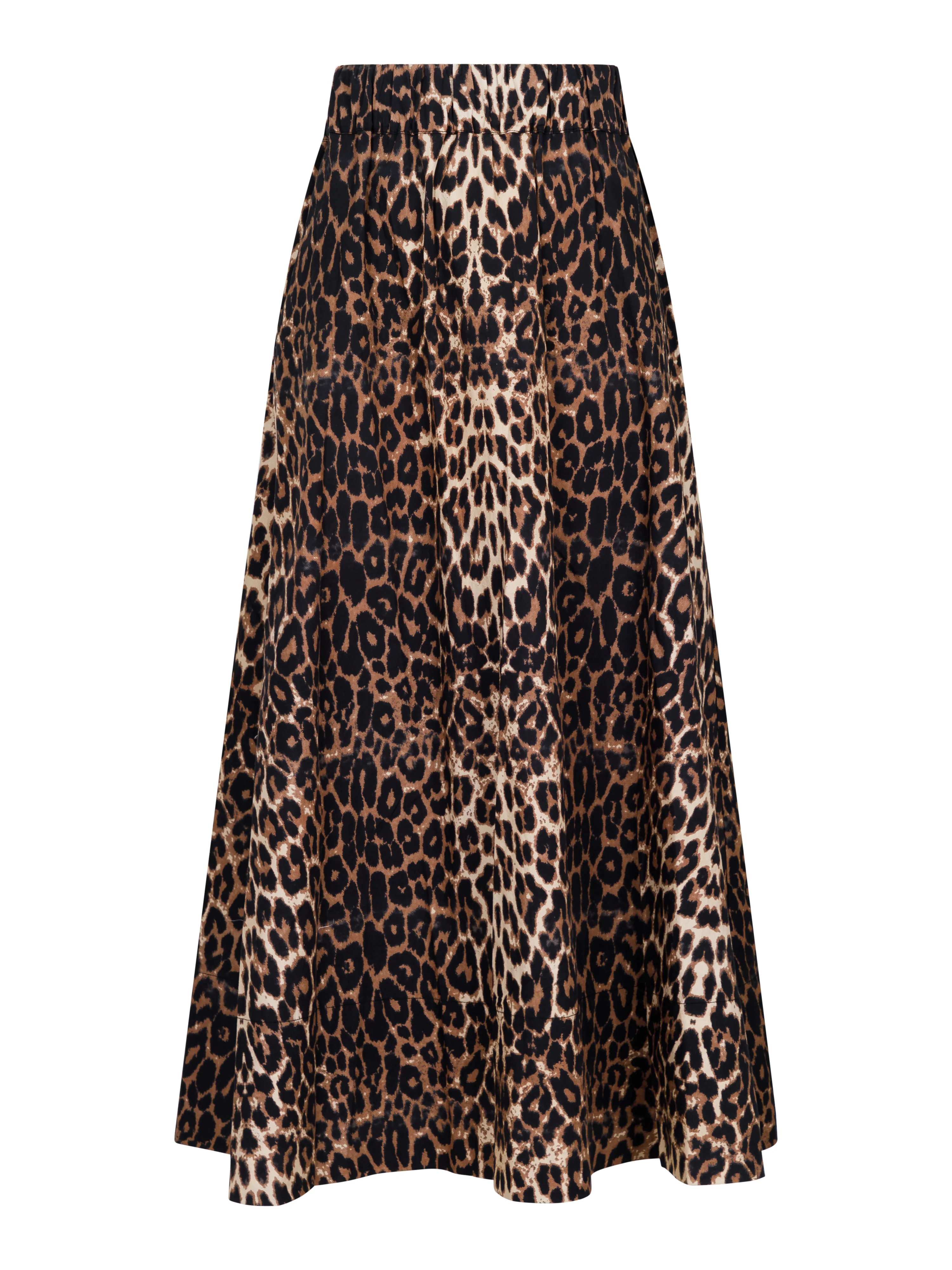 Neo Noir  Yara Leo Long nederdel - Leopard