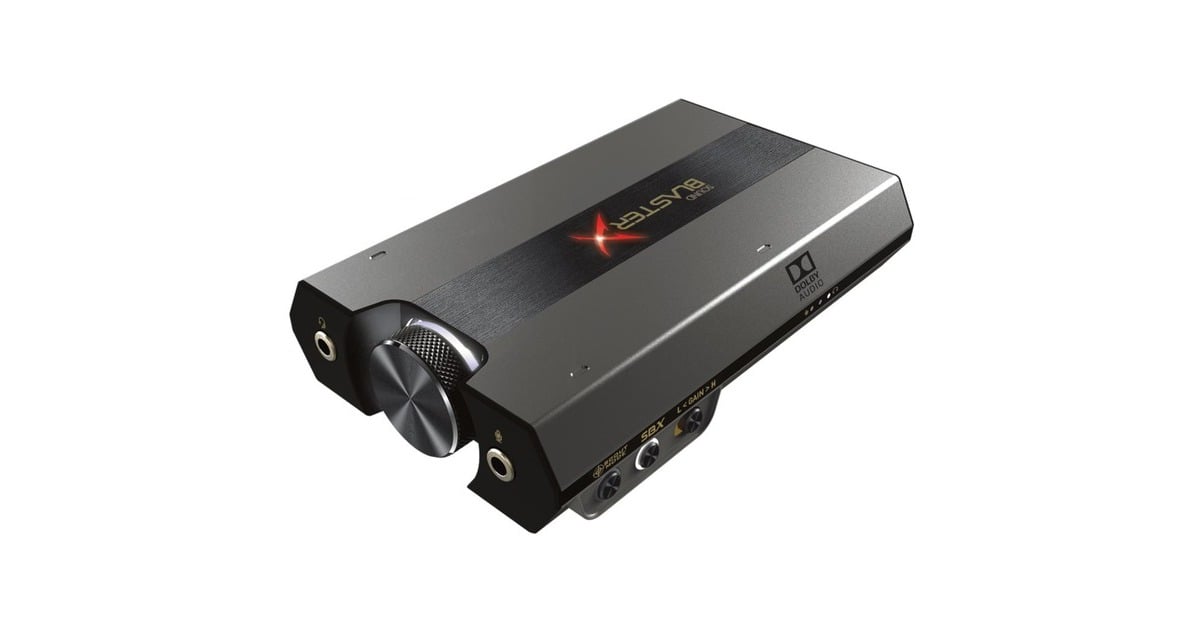 CreativeSound BlasterX G6 geluidskaart  (Zwart)