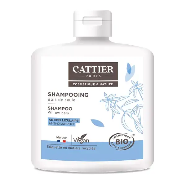 Shampoo Cattier Organic Anticaspa Willow Wood 250ml