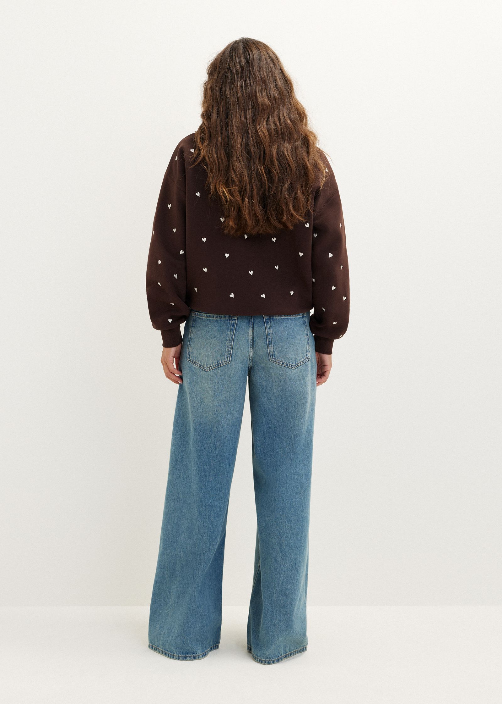 Sweater met hartjes