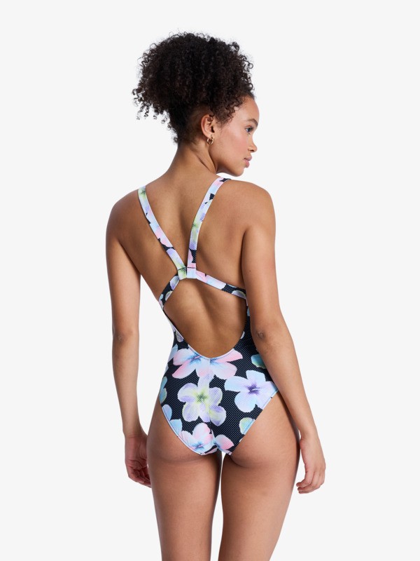 Roxy Active One-Piece Maillot de bain une pièce Noir Femme