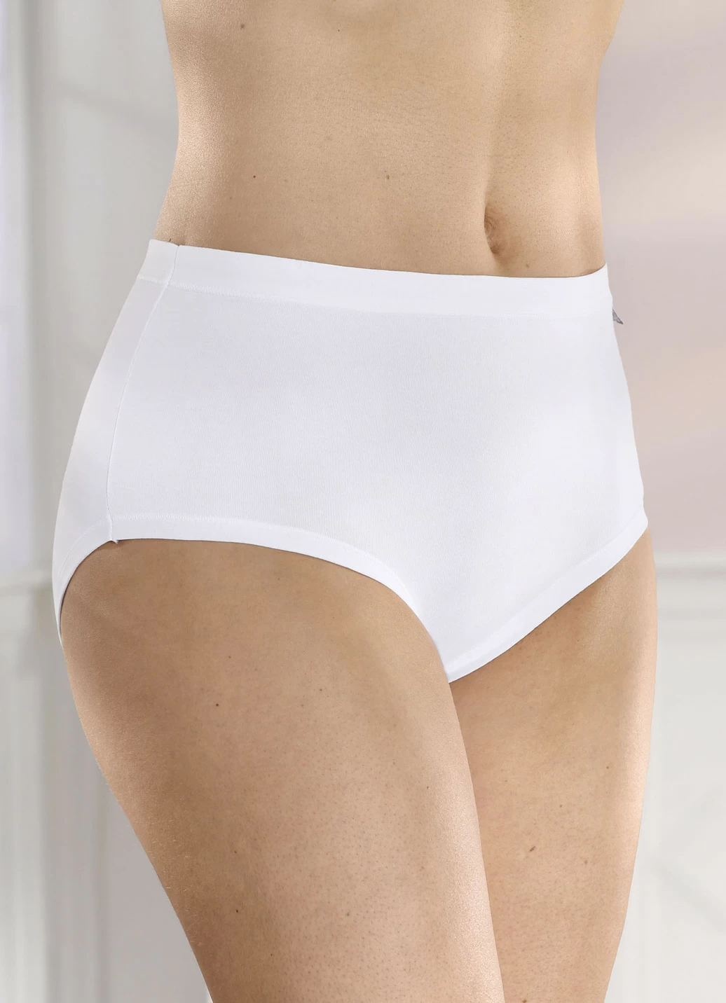 Fünferpack Slips mit elastischen Abschlüssen