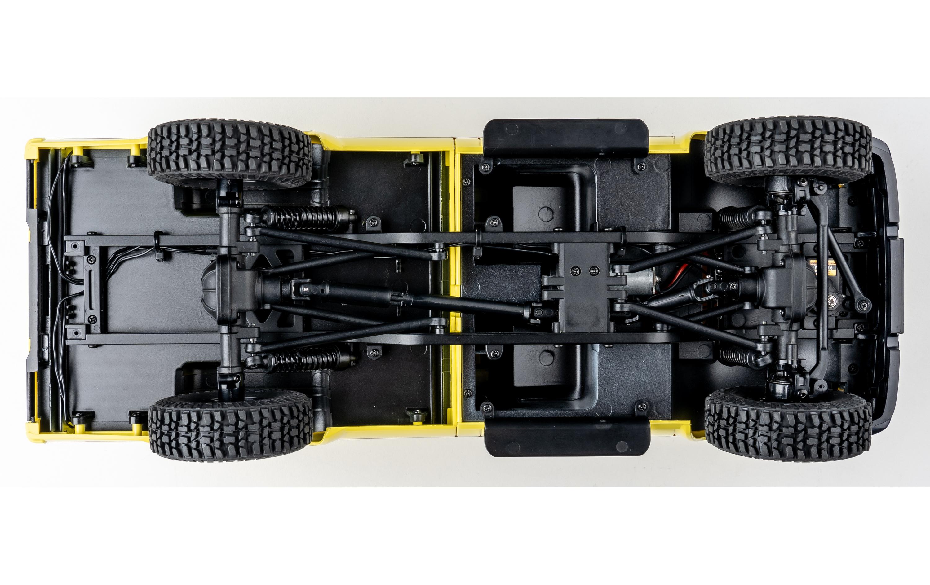 Scale Crawler Toyota Hilux 1983, 4WD RTR, 1:18<br>Detailgetreuer RC Pickup im Massstab 1:18
