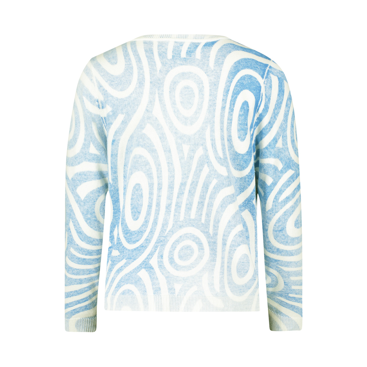 Cartoon Strickpullover Kurz 1/1 Arm