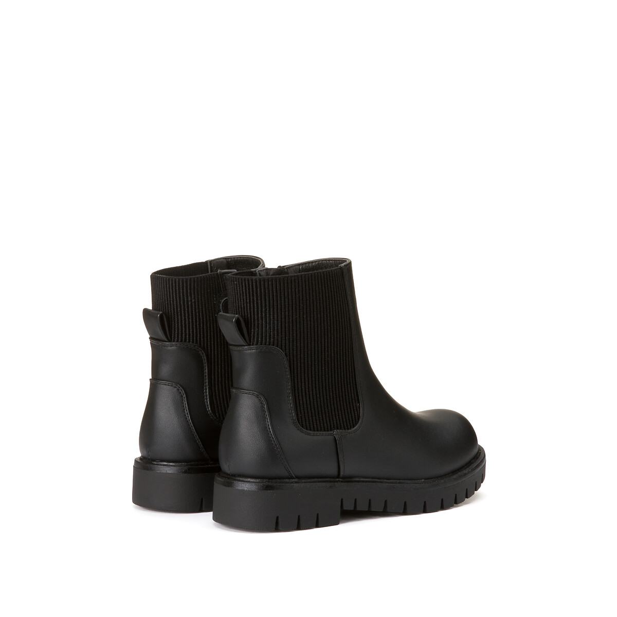 COLEÇÃO LA REDOUTE<br>Botas de cano alto com efeito enrugado