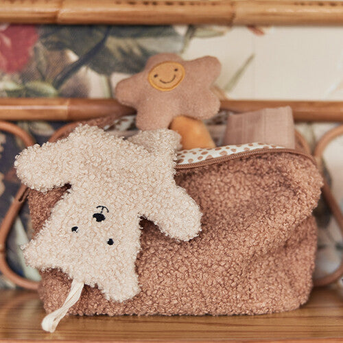 Jollein speendoek teddy bear - naturel