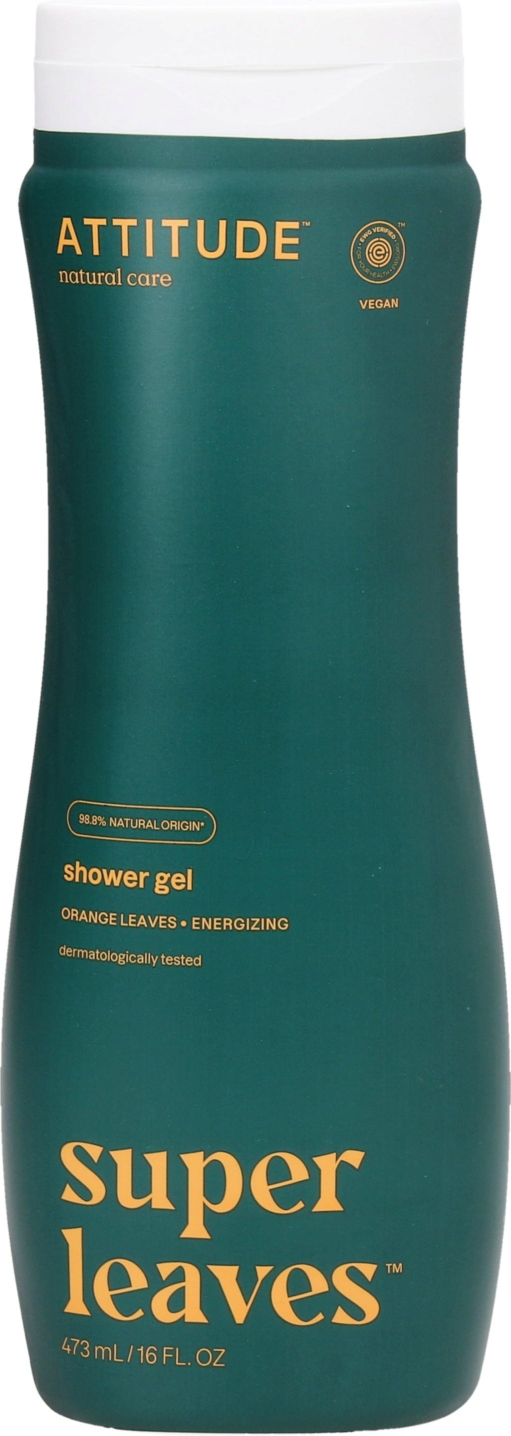 ATTITUDE  Super Leaves Shower Gel Orange Leaves, 473 ml