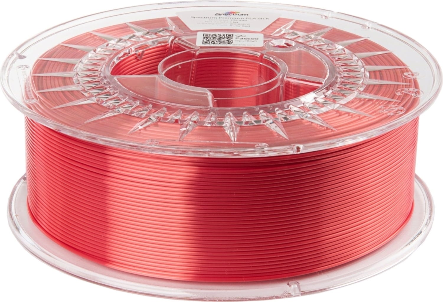 Spectrum  SILK PLA Ruby Red, 1,75 mm (1.000 g)    PLA-Filament mit Silk-Effekt
