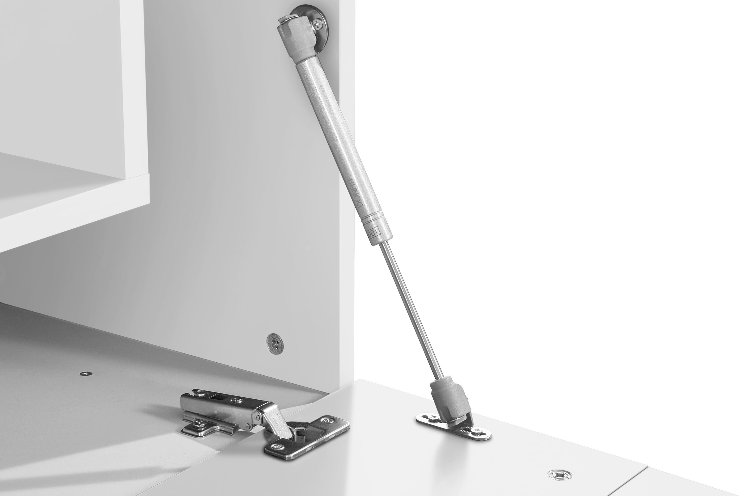 INOSIGN Lowboard »Coro,Lowboard,TV-Kommode,TV-Möbel,TV-Bank« mit 2 Klappen, 1 Tür, 1 Glasboden, Breite 160