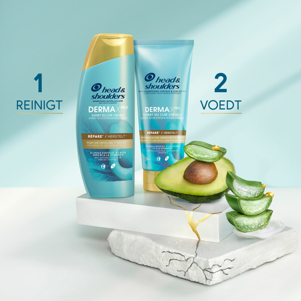 6x Head & Shoulders Shampoo Anti-roos DERMAxPRO225 ml
