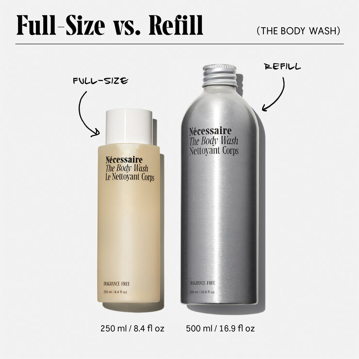 Nécessaire The Body Wash - Fragrance free 250ml