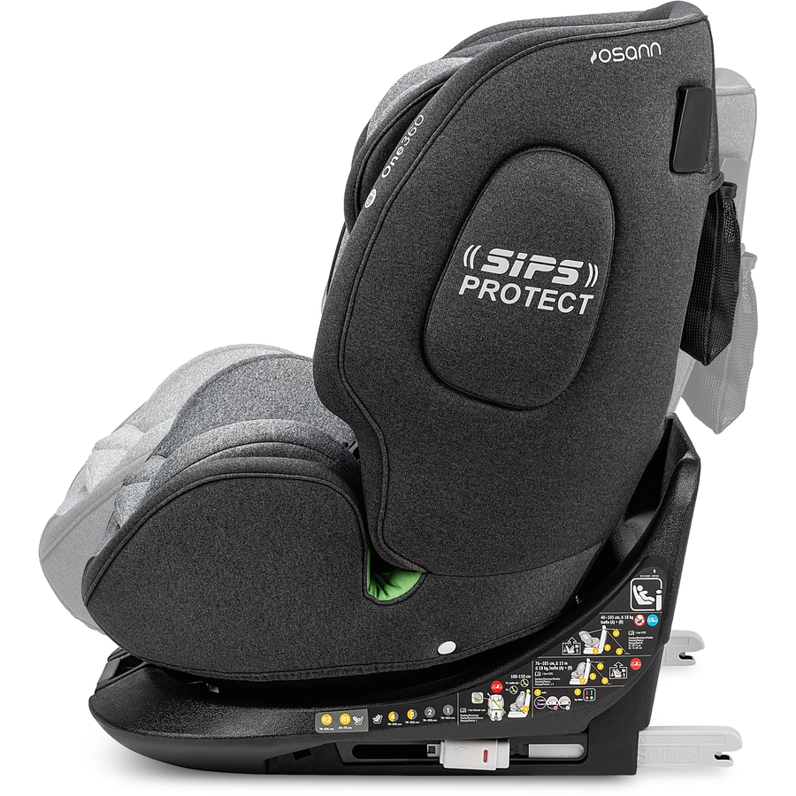 osann Autokindersitz One360 iSize Universe Grey