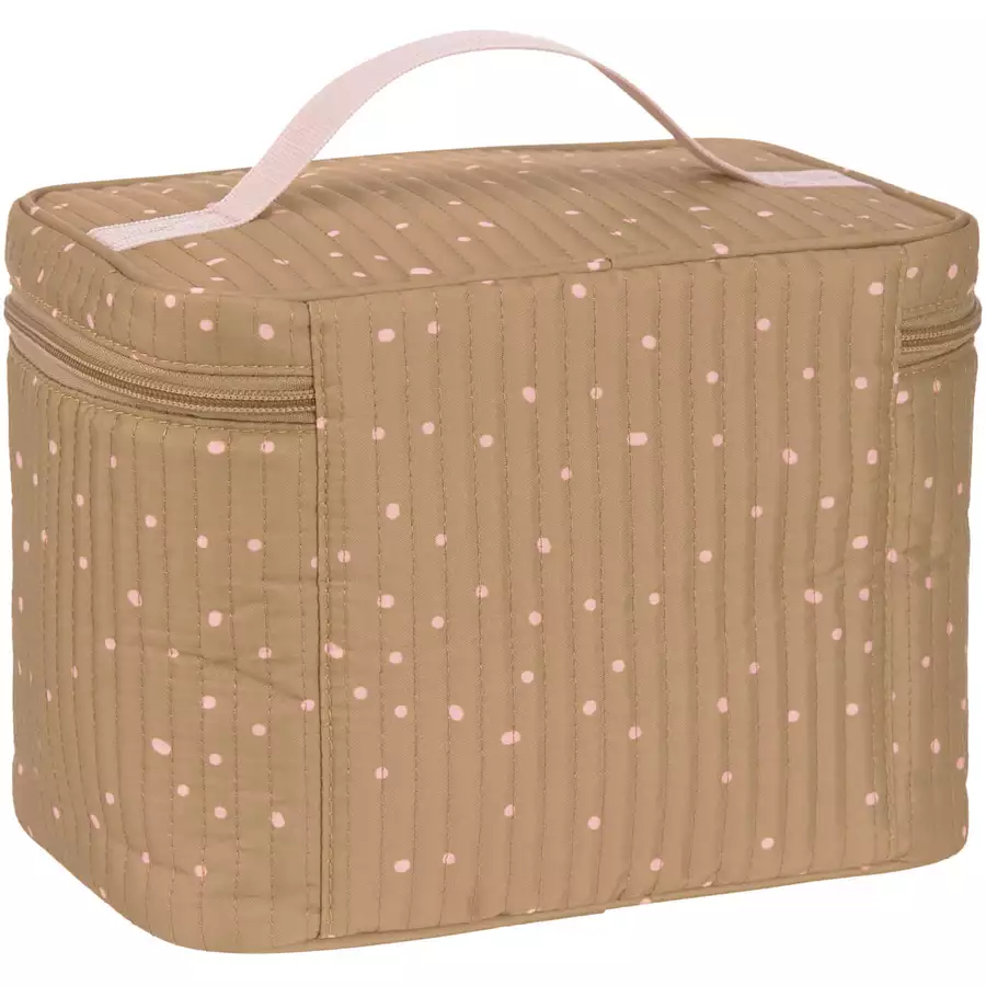 LÄSSIG Wickeltisch Organizer Nursery Caddy To Go Dots curry