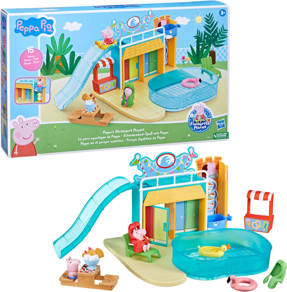 Peppa Pig Schwimmbad-Spaß mit Peppa