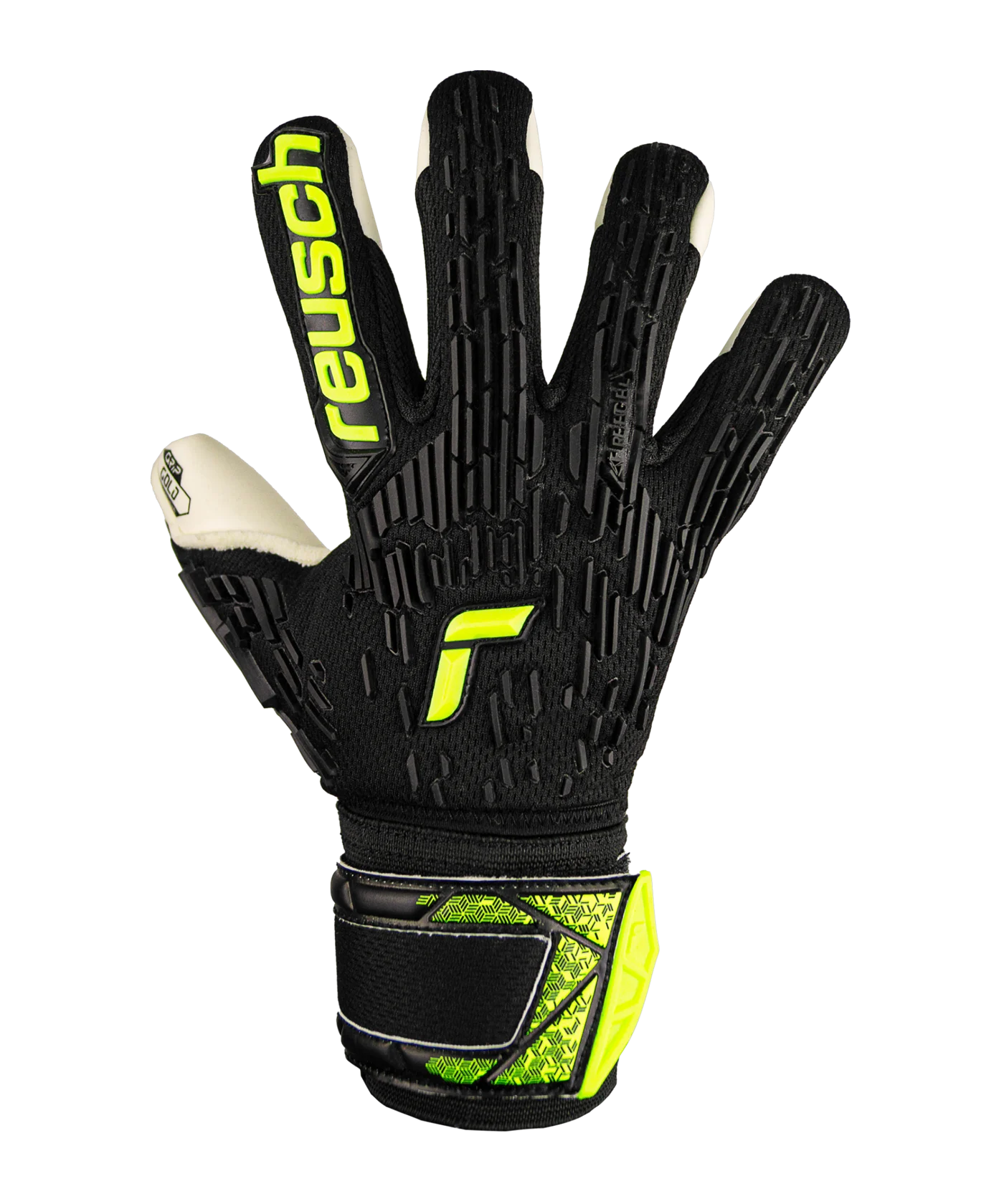 Reusch Attrakt Freegel Gold Finger Support TW-Handschuhe Night Spark 2024 Kids F7752
