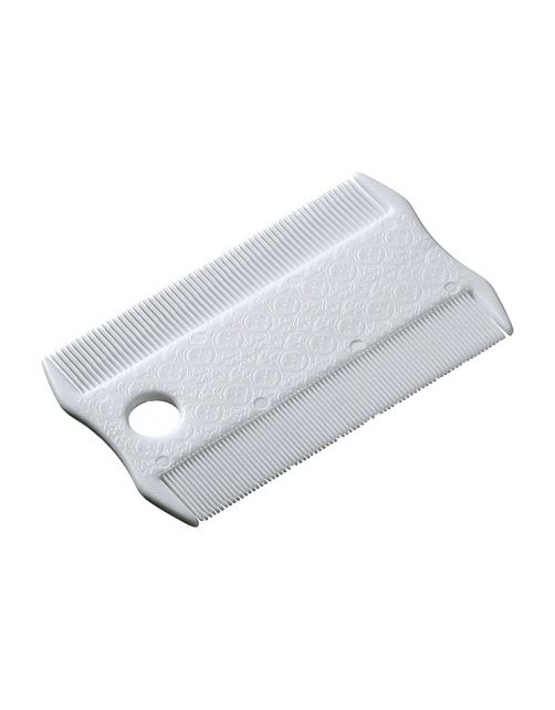 Ferplast Vlooienkam Plastic - Hondenvachtkam - 8.5x5.2x0.3 cm Wit
