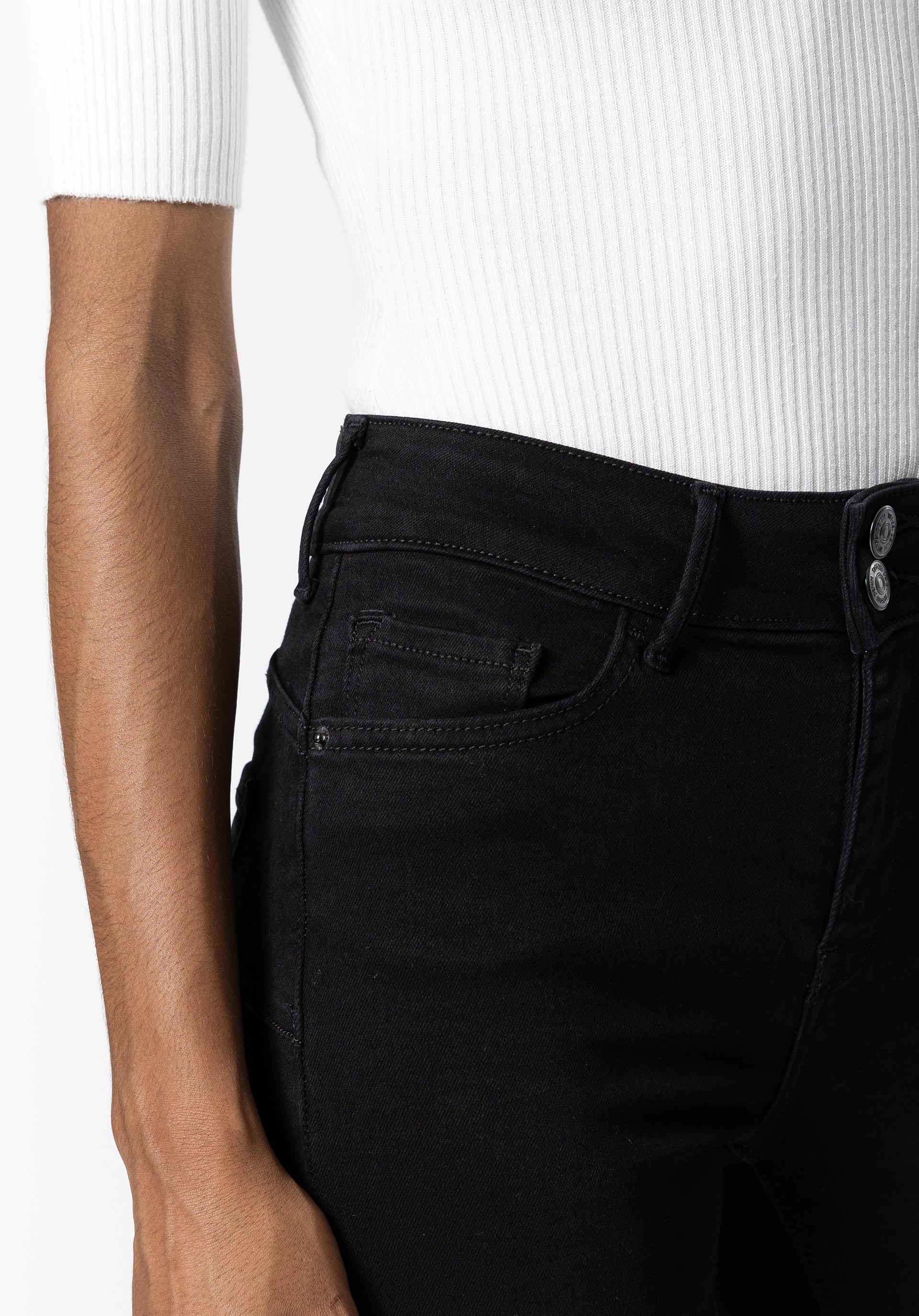 Jeans Light Push-up Bootcut Cintura Média