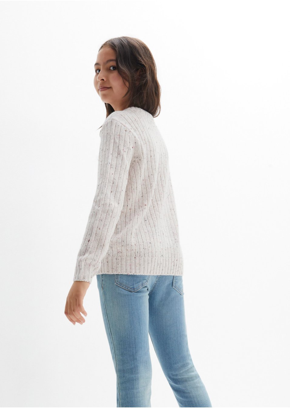 Pull en maille fille