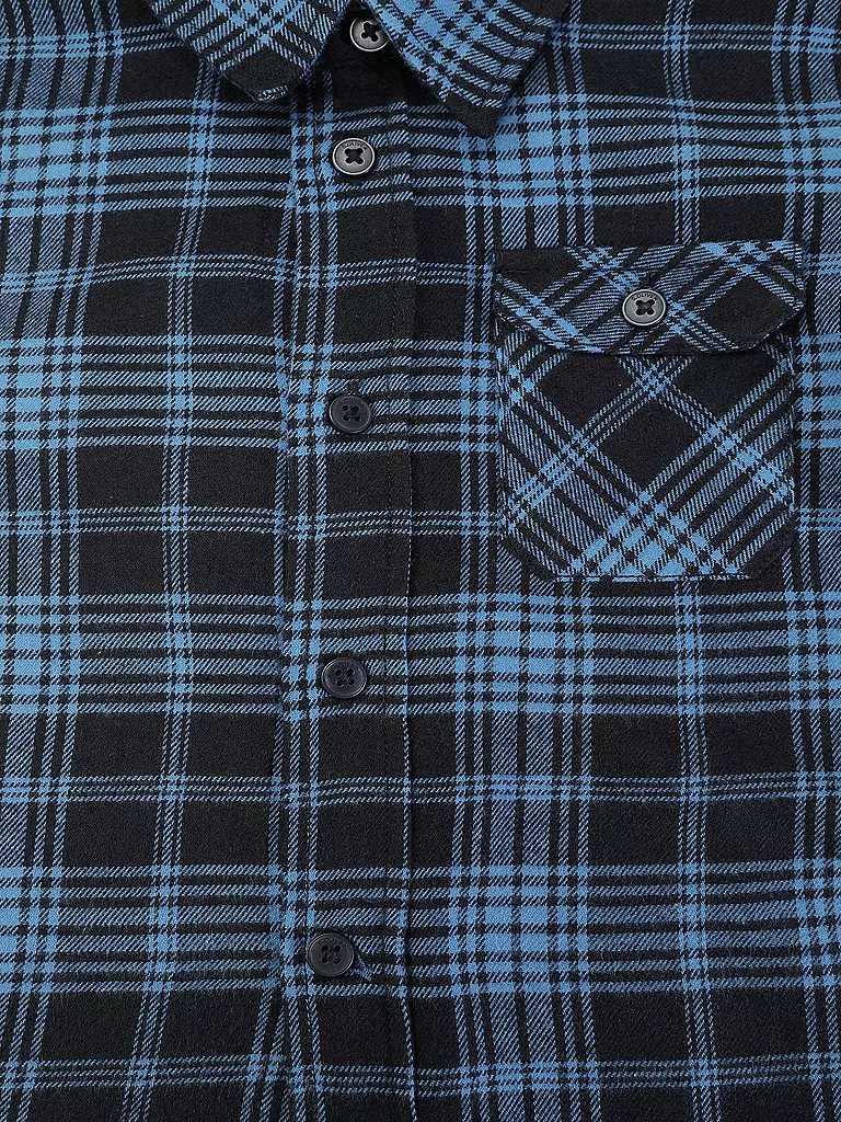 S.OLIVER Jungen Flanellhemd blau