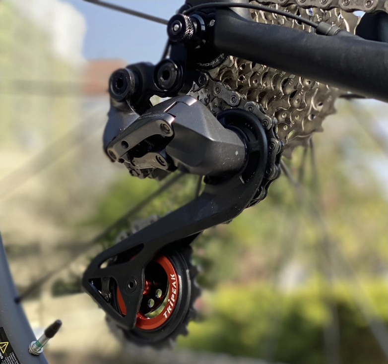 Tripeak Oversized pulleyhjul Jetstream pro keramiske lejer Shimano 91XX 12T/18T sort