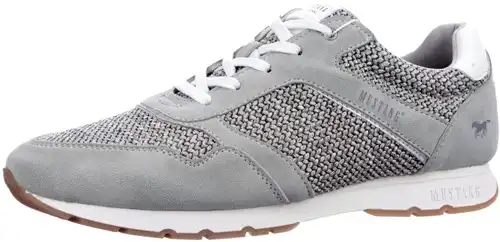 1456-302 Mustang groen - maat 45 sneaker groen - maat 45 Calandschoen