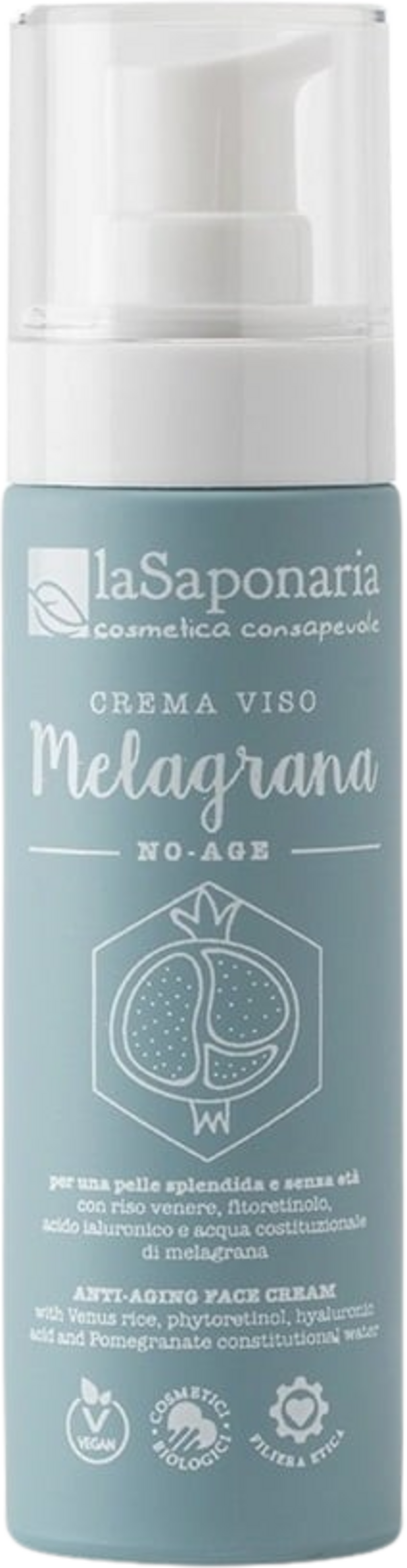 La Saponaria  No-Age Gesichtscreme Granatapfel, 50 ml