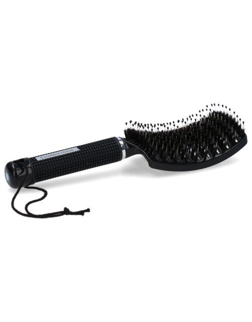 Excellent Supreme Borstel - Paardenvachtverzorging - 25 cm Zwart Staart-En Manenborstel Voor Paarden