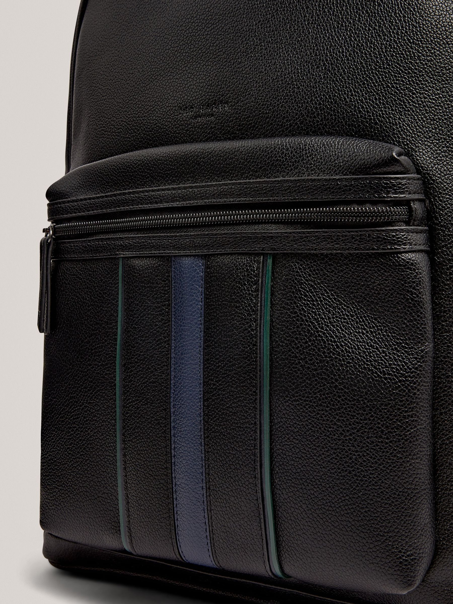 Ted Baker Keviin - Stripe Pu Backpack