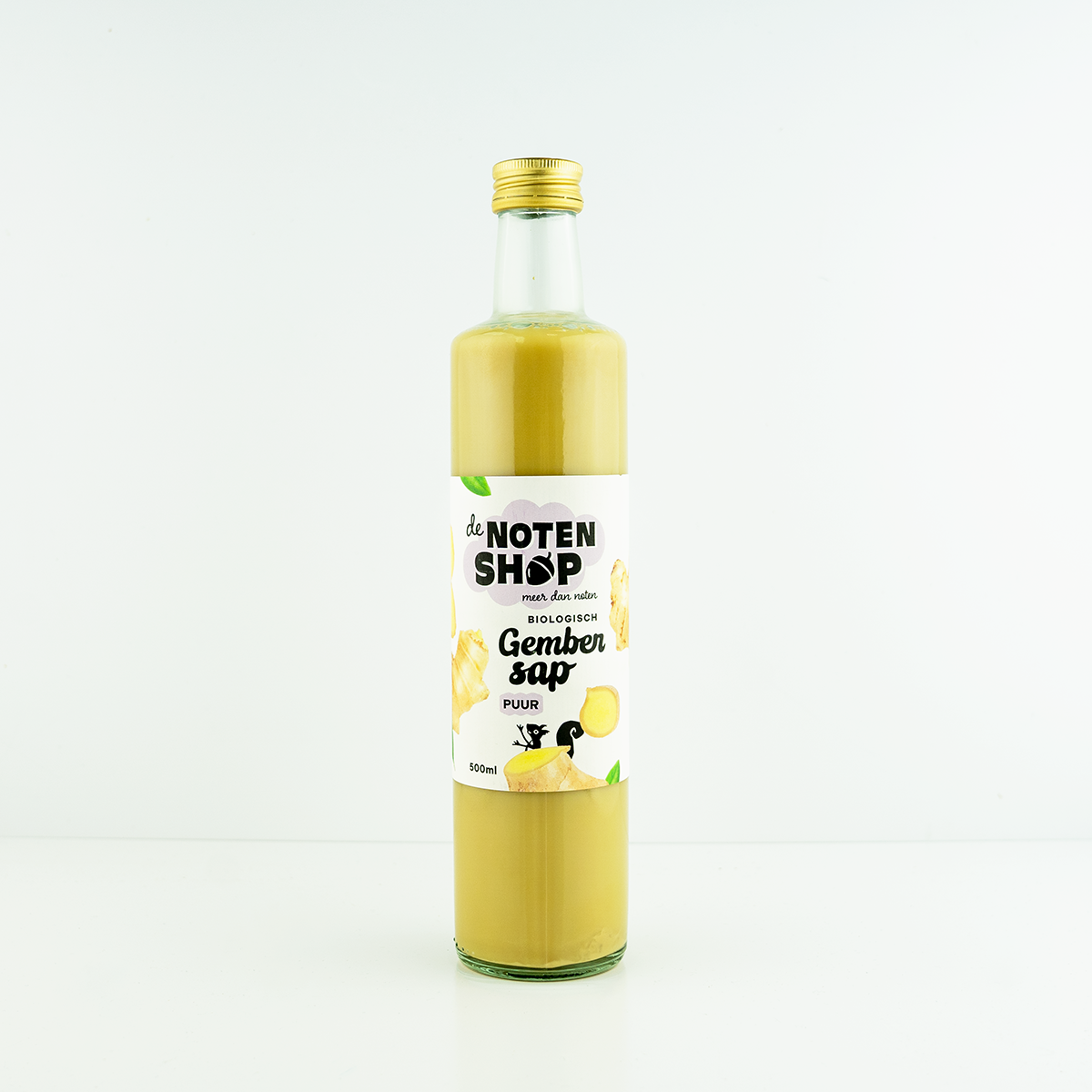 100% Puur gembersap (bio) 500 ml