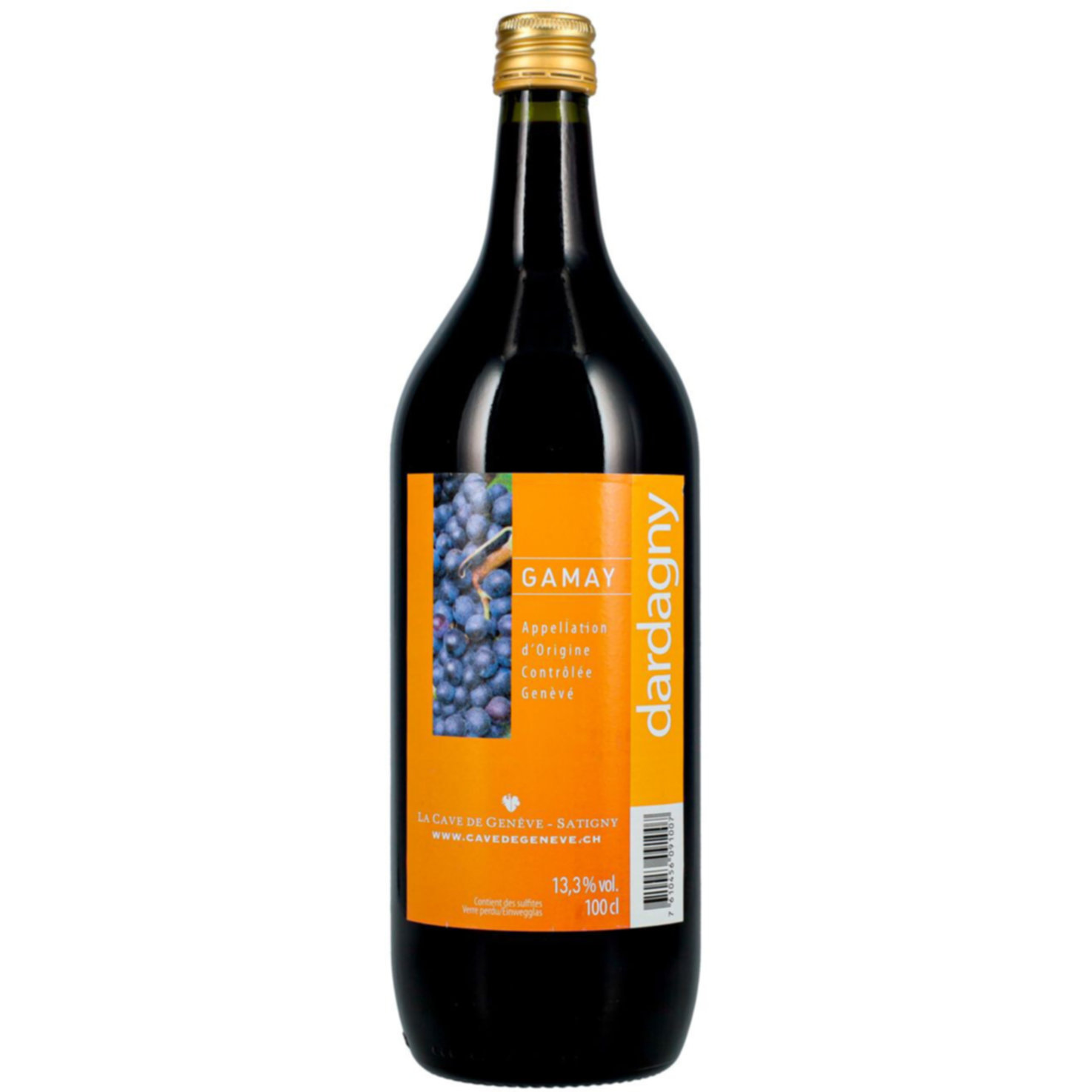 Genève AOC Gamay Dardagny Cave de Genève -100cl
