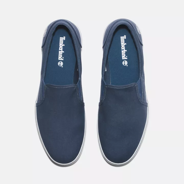 Tennis sans lacets Skape Park pour homme en bleu