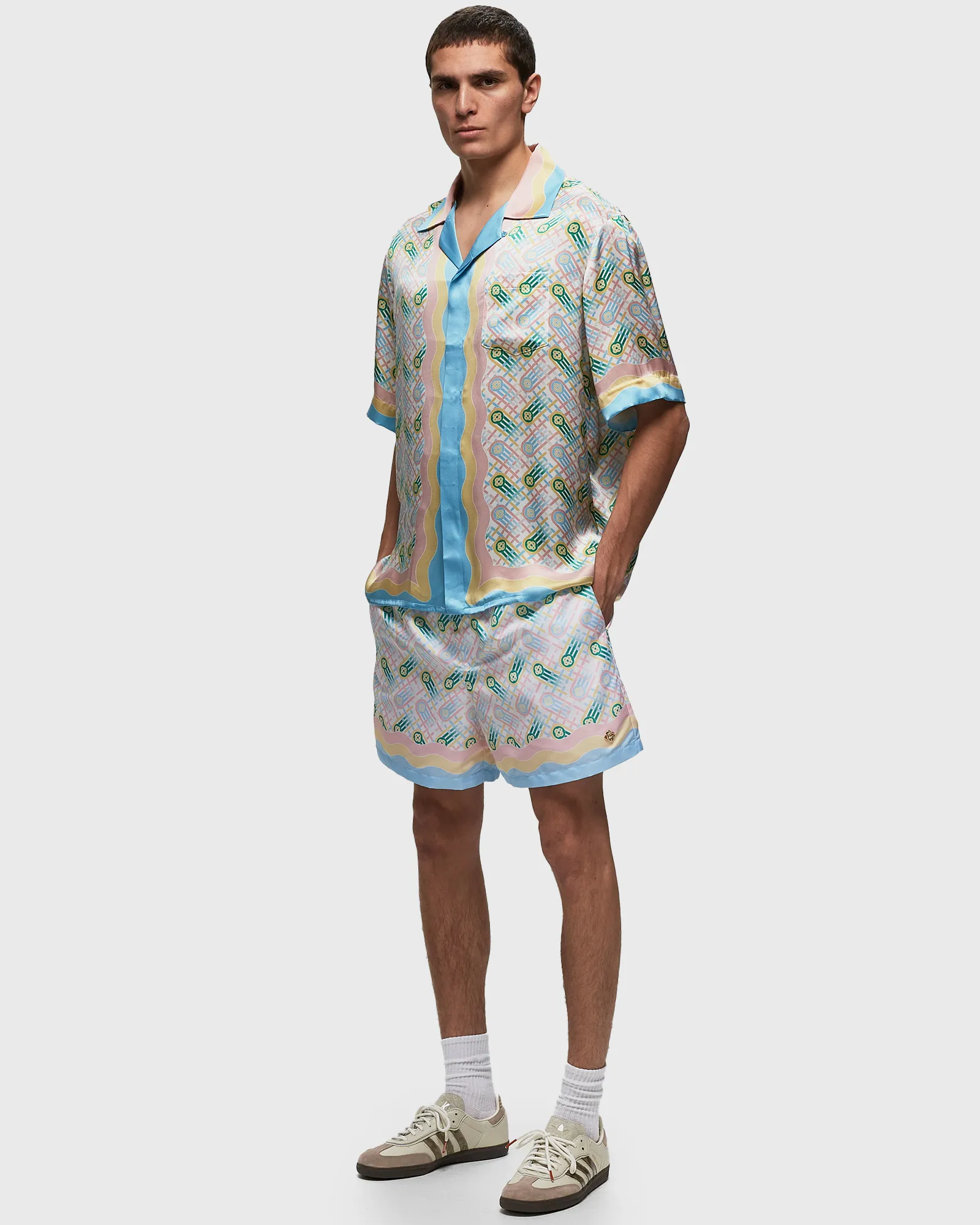 Casablanca MENS PRINTED SWIMSHORTS