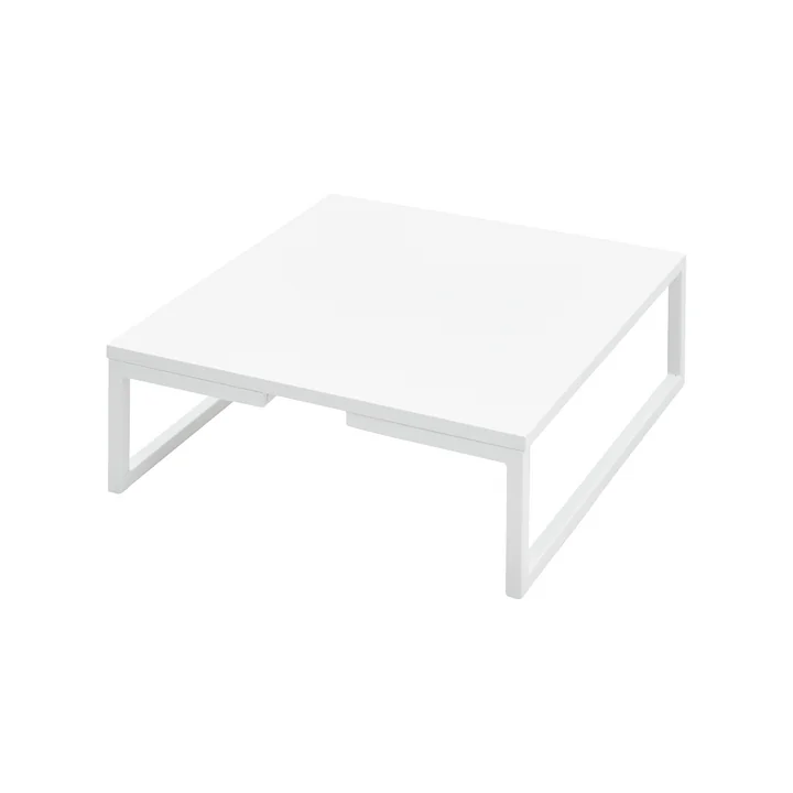 Softline - Mirror Couchtisch, large, weiss lackiert