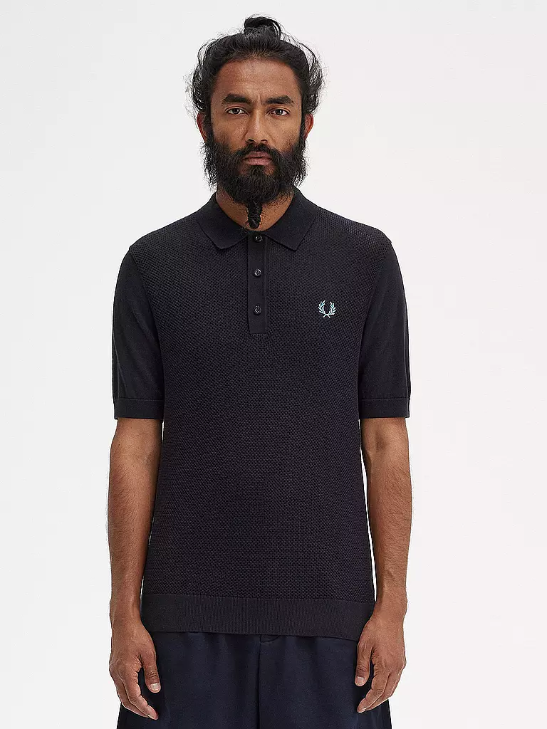 FRED PERRY Poloshirt schwarz