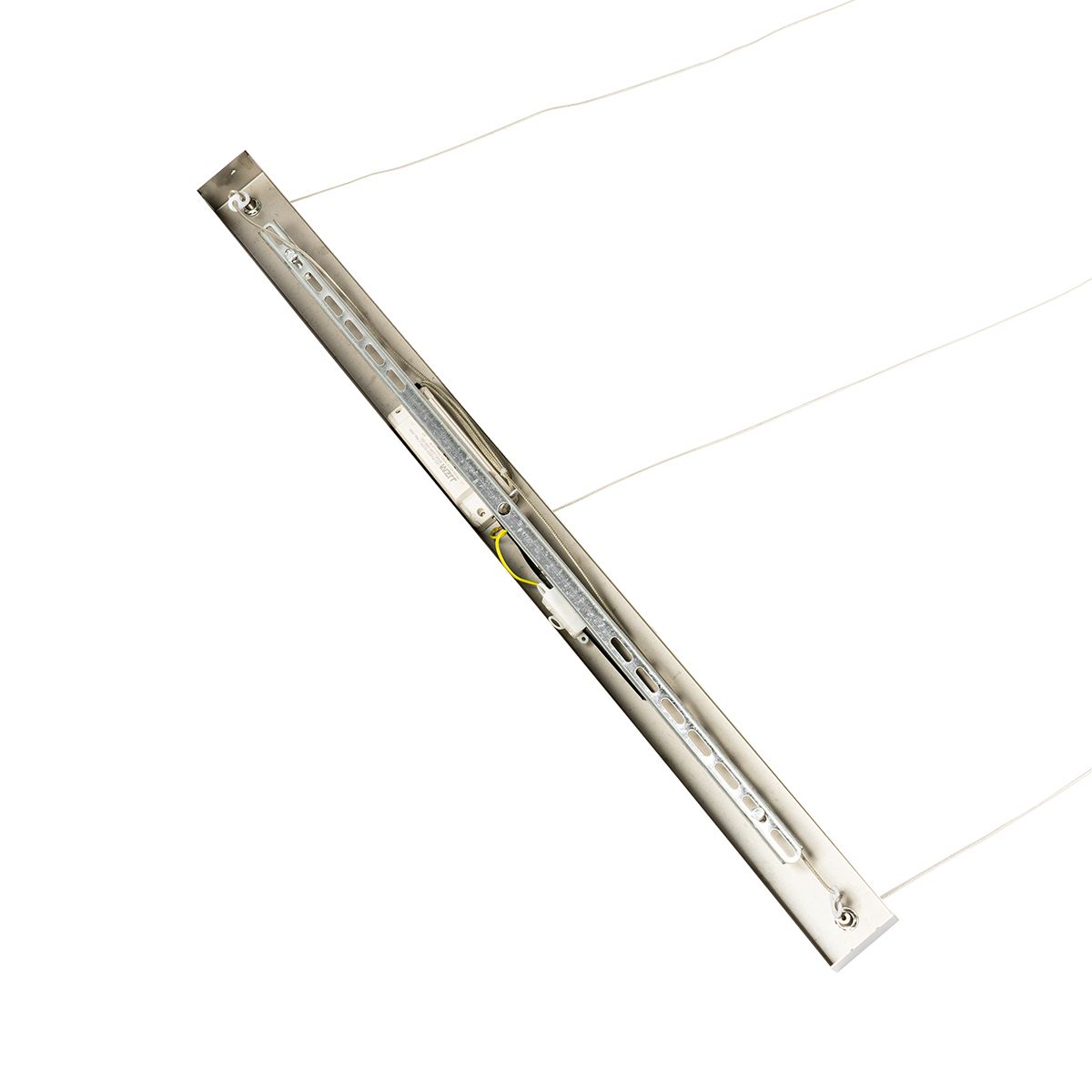 Hanglamp staal langwerpig incl. LED 3-staps dimbaar 3-lichts - Lyani