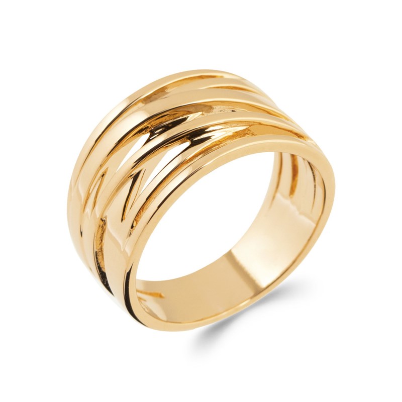 Bague Femme - Plaqué Or