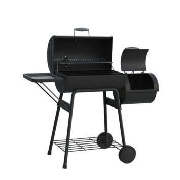 Jamestown Smoker Aldon houtskool BBQ metaal zwart 58 x 37 cm