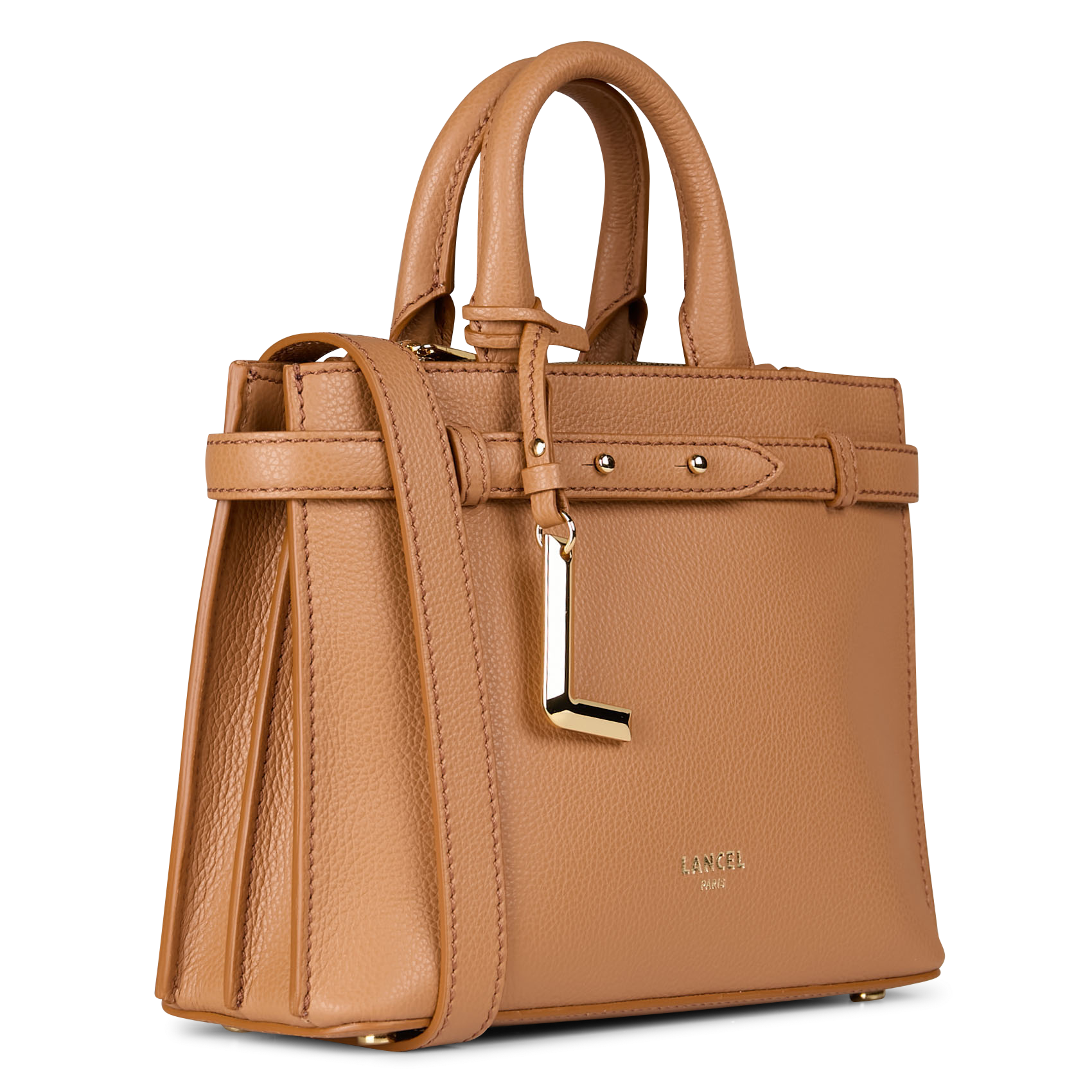 FAUBOURG - Sac bandoulière en cuir | Beige