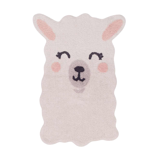 Teppich Smile Like a Llama