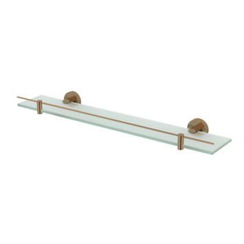 Haceka Kosmos planchet geborsteld koper 60 cm